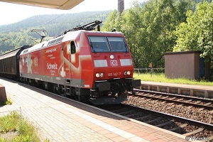 Güterzug von Saalfeld